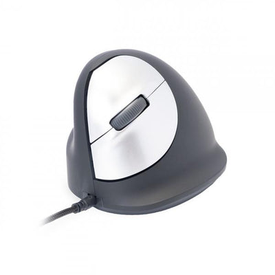 R-Go Tools RGOHELELA mouse Ufficio Mancino USB tipo A 3500 DPI (R-GO HE MOUSE ERGONOMIC BIG - LEFT HANDED CABLED)