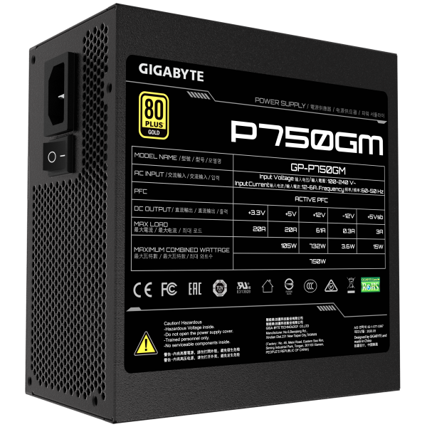 P750Gm Power Supply Unit 750