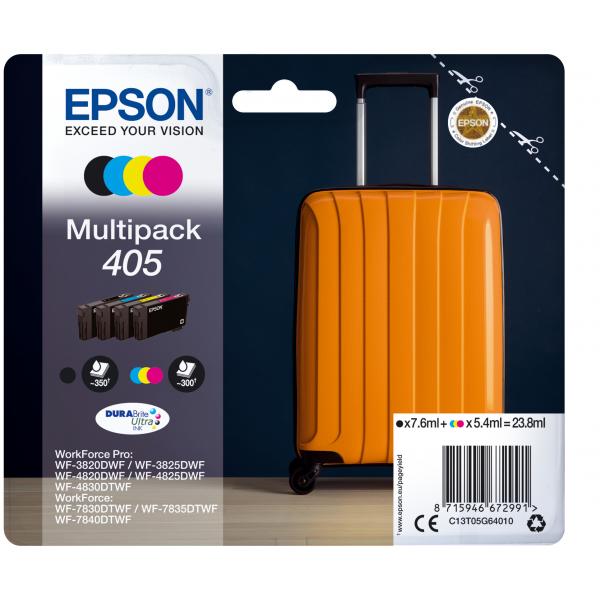 Epson Multipack 4-colours 405 DURABrite Ultra Ink (4-COLOURS 405 DURABRITE ULTRA INK)