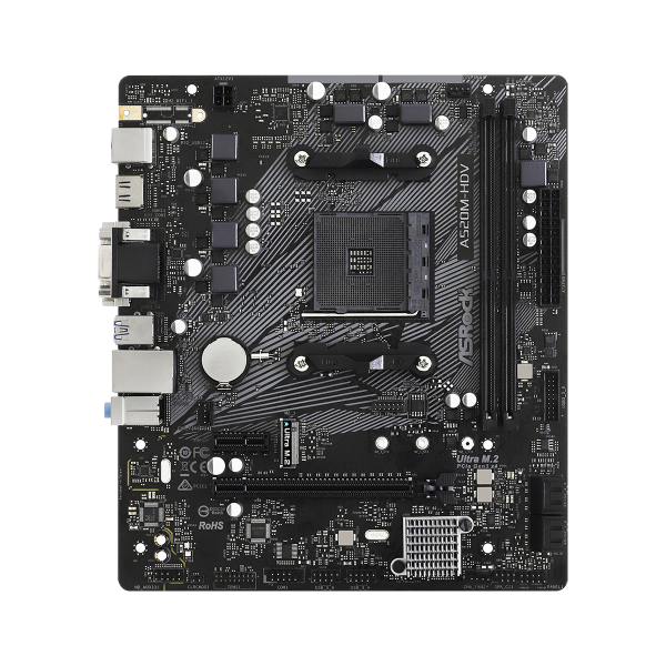 Asrock A520M-HDV Socket AM4 micro ATX (ASRock A520M-HDV - bundkort - micro-)