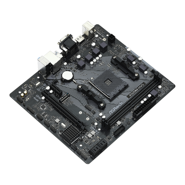 Asrock A520M-HVS AMD A520 Socket AM4 micro ATX