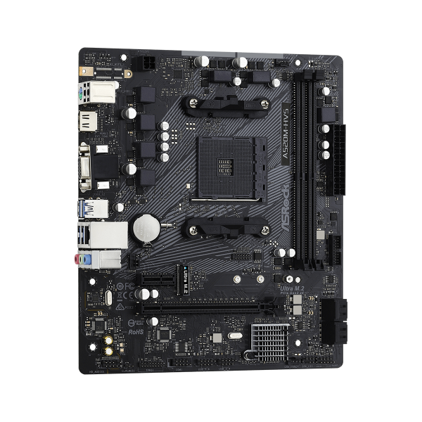 Asrock A520M-HVS AMD A520 Socket AM4 micro ATX