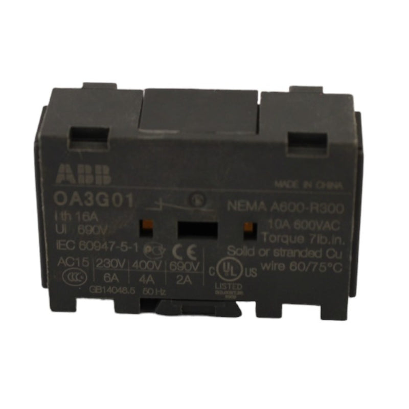 Contatto ausiliario 1NC per sezionatore serie OS ABB