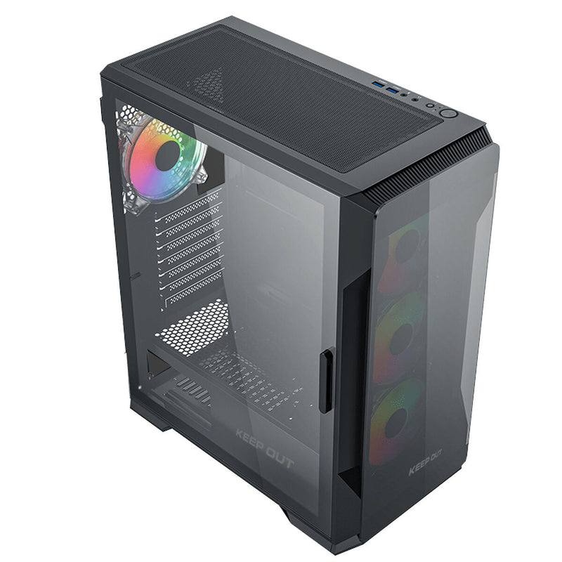 Case computer desktop ATX KEEP OUT XC-901 PRO Nero
