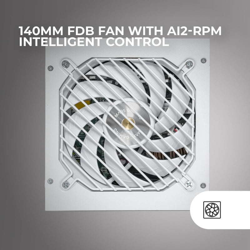 Fonte di Alimentazione Mars Gaming MPZE750SIM ATX 750 W 80 Plus Silver