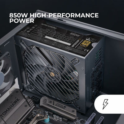 Fonte di Alimentazione Mars Gaming MPB850PSI ATX 850 W 80 Plus Gold