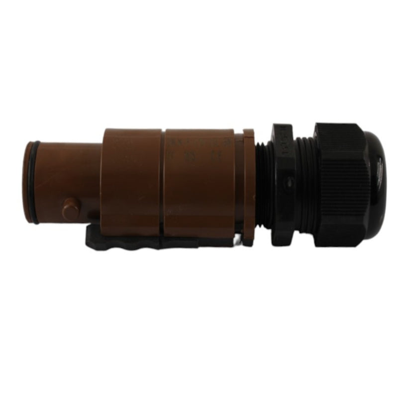 Connettore ad alta potenza Snaplock maschile di tipo Plug 1000VAC 250A marrone ITT CANNON