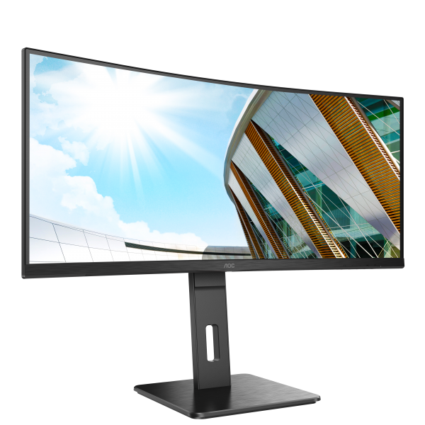 AOC MONITOR CURVO 34 LED VA 21:9 QHD 1MS 300 CDM, HDMI/DP, MULTIMEDIALE