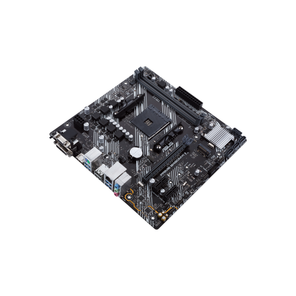 ASUS PRIME B450M-K II - scheda madre - micro ATX - Socket AM4 - Chipset AMD B450 - USB 3.2 Gen 1 - Gigabit LAN - grafica integrata (CPU richiesta)