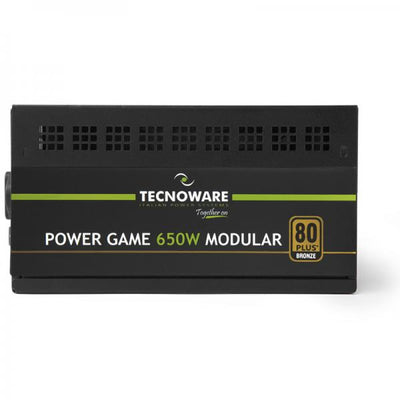 Alimentatore Tecnoware Powergame - 650W Output - PSU - ATX - PFC Attivo - Modulare - 80 Plus Bronze