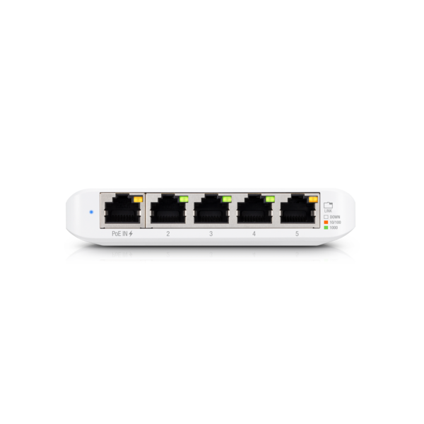 Ubiquiti Networks UniFi Switch Flex Mini (3-pack) Gestito Gigabit Ethernet (10/100/1000) Supporto Power over Ethernet (PoE) Bianco