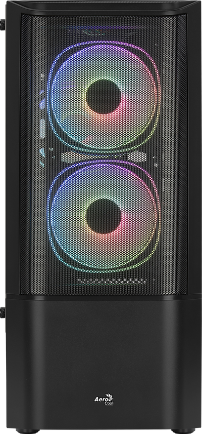 Aerocool Quantum Mesh Midi Tower Nero (AeroCool Quantum Mesh v3 Tempered Glas)