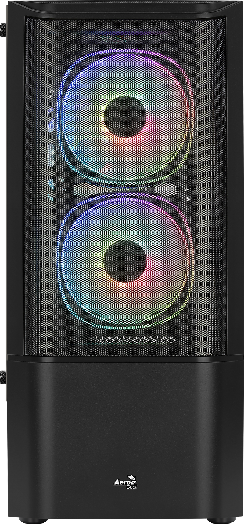 Aerocool Quantum Mesh Midi Tower Nero (AeroCool Quantum Mesh v3 Tempered Glas)
