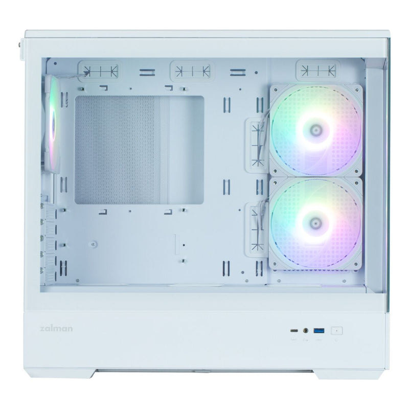 Case computer desktop ATX Zalman P30 V2 Bianco