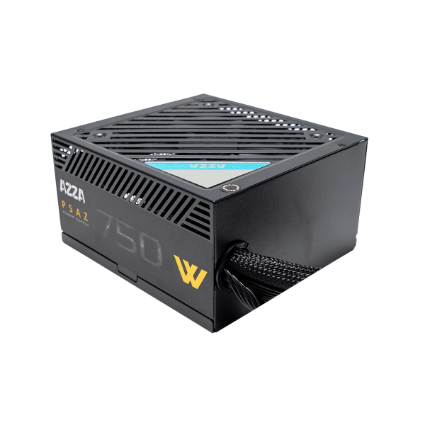 Azza PSAZ-750W alimentatore per computer 20+4 pin ATX ATX Nero (Netzteil AZZA 750W PSAZ 120mm black [8)