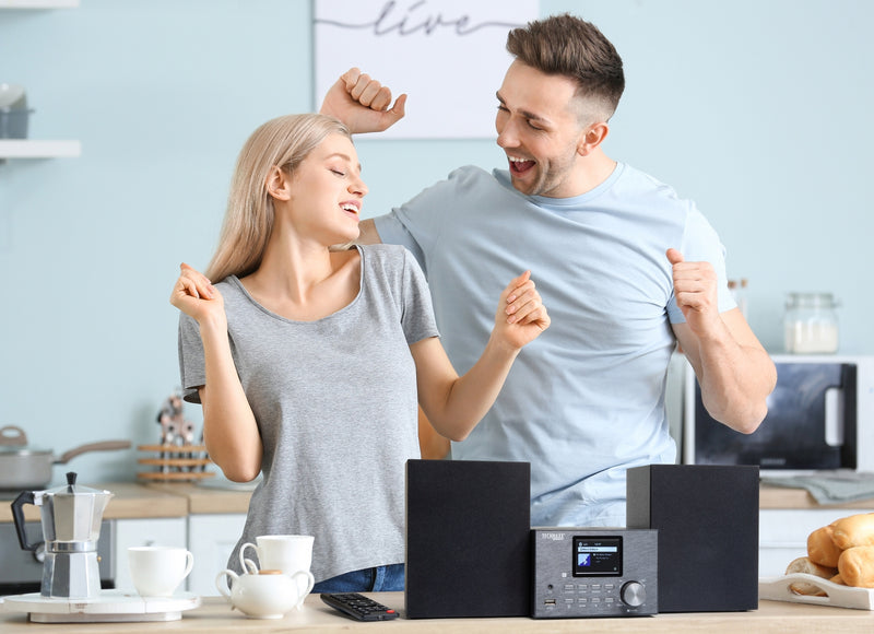 DAB+ Internet Stereo Bluetooth V5.0 Lettore CD MP3, TX-178