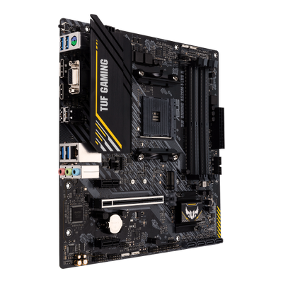 ASUS TUF GAMING A520M-PLUS II - scheda madre - micro ATX - Socket AM4 - Chipset AMD A520 - USB 3.2 Gen 1 - Gigabit LAN - grafica integrata (CPU richiesta)