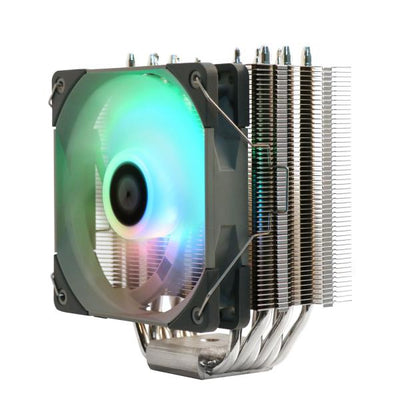 Thermalright Venomous Plus Processore Raffreddatore d'aria Cromo, Grigio, Acciaio 1 pz (Khler Thermalright Venemous Plus - 1)