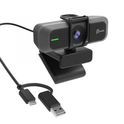 j5create JVU430-N Webcam USB 4K Ultra HD (USB 4K ULTRA HD WEBCAM - )