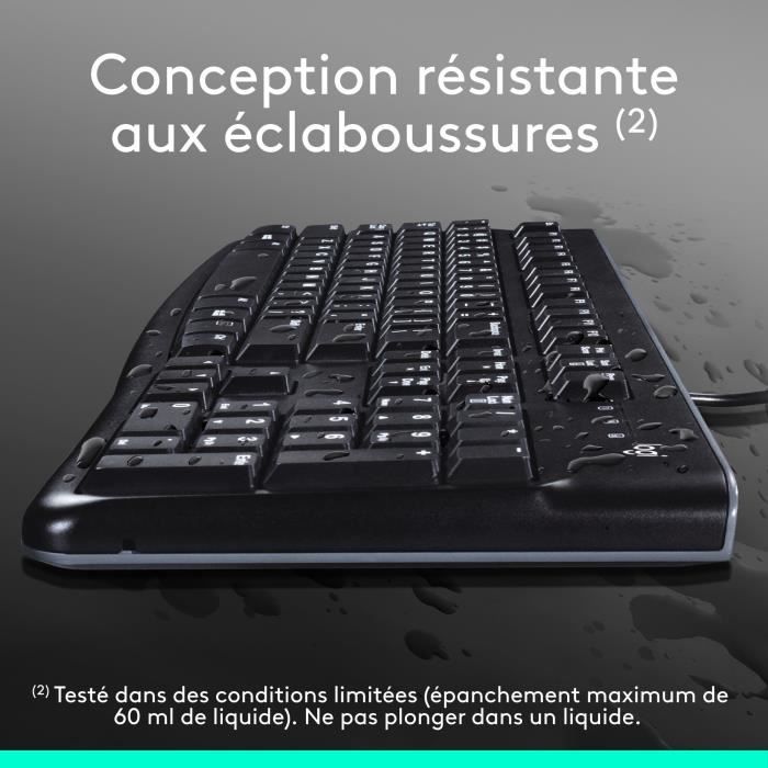 Pacchetto tastiera e mouse cablati LOGITECH - MK120
