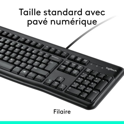 Pacchetto tastiera e mouse cablati LOGITECH - MK120