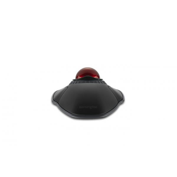 Kensington Trackball Orbit wireless con rotella di scorrimento - nera (Kensington ambidextrous Orbit with Scroll Ring Wireless Trackball - Black. Dual wireless connectivity [2.4 GHz; Bluetooth 3.0 an