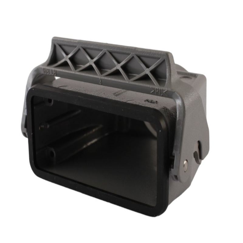 Custodia volante maschio 16 poli 2 leve Harting