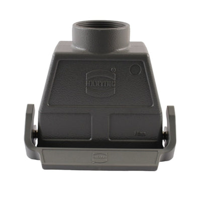 Custodia volante maschio 16 poli 2 leve Harting