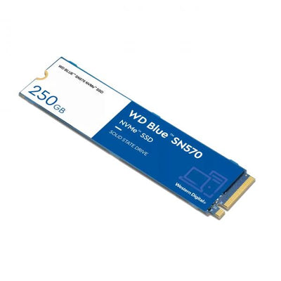 WD Blue SN570 NVMe SSD WDS250G3B0C-00BNN0 - SSD - 250 GB - interno - M.2 2280 - PCIe 3.0 x4 (NVMe)