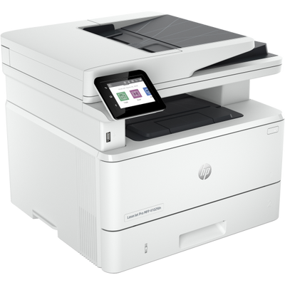 HP MULTIF. LASER A4 B/N, LASERJET PRO 4102FDN, SERIE 4000, 40PPM, ADF, FRONTE/RETRO, USB/LAN, 4 IN 1