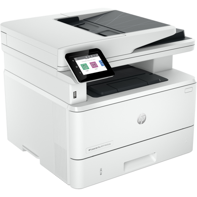 HP MULTIF. LASER A4 B/N, LASERJET PRO 4102DW, SERIE 4000, 40PPM, ADF, FRONTE/RETRO, USB/LAN/WIFI, 3 IN 1