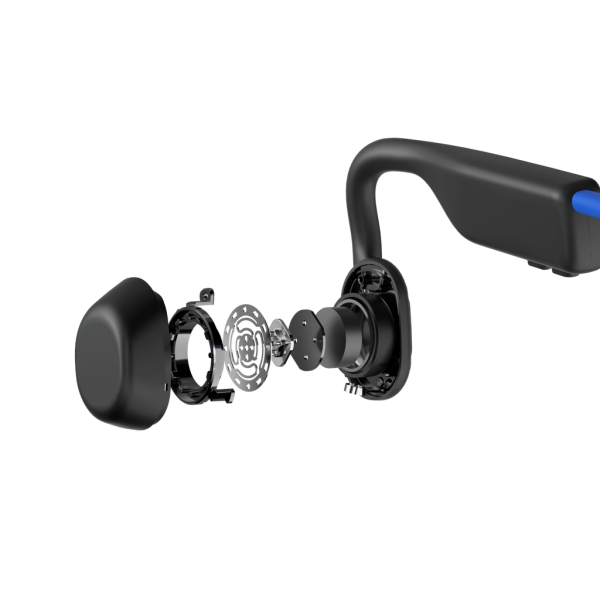 OpenMove Auricolari Sport Stereo Bluetooth Passanuca con Microfono Colore Blu