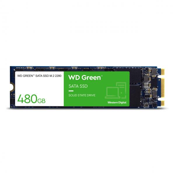 Hard disk SSD Western Digital Green WDS480G3G0B M.2 - 480 Gb - Slot M.2 - Stato Solido - Lettura 545 MB/S