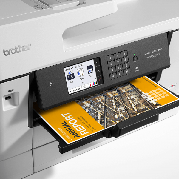 BROTHER MULTIF. INK A3 COLORE, 28PPM, ADF DUPLEX, FRONTE/RETRO, DOPPIO CASSETTO, USB/LAN/WIFI, 4 IN 1