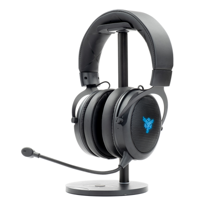 Cuffie Gaming H500W2 - Wireless 2.4G- 7 Colori LED- Mic removibile- (stand non incluso)