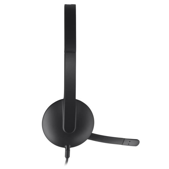 LOGITECH - Cuffie stereo USB cablate H340 - nere
