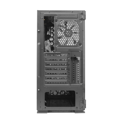 Case PC Chassis ATX Mid Tower con 3 Ventole 14cm e 1 Ventola 12cm Nero