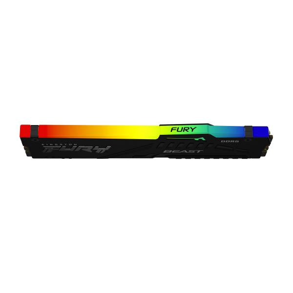 Kingston Technology FURY Beast 16GB 5200MT/s DDR5 CL40 DIMM RGB (16GB DDR5 5200MTS CL40 RGB XMP)