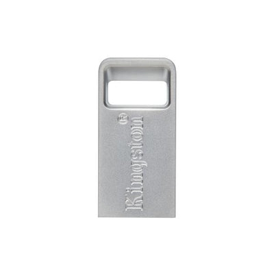 Memoria Pen Drive Kingston Data Traveler Micro DTMC3G2/128GB - USB 128 GB 3.2 Gen 1x1 - Argento