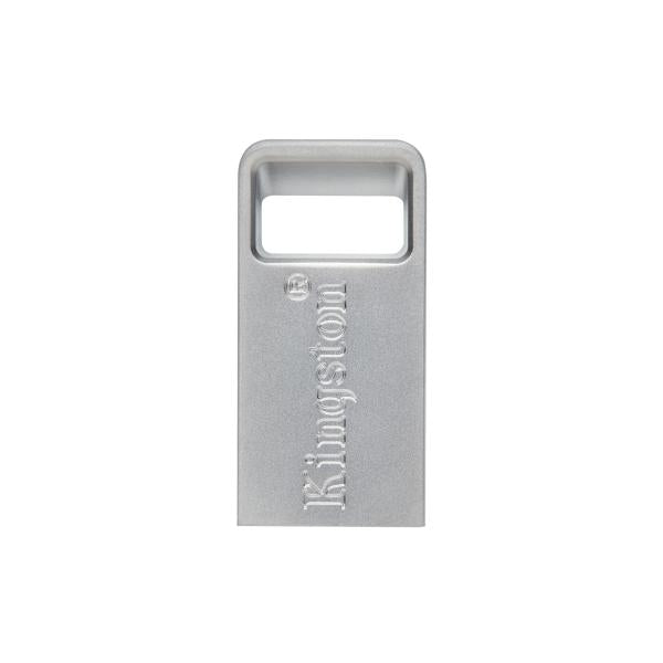 Memoria Pen Drive Kingston Data Traveler Micro DTMC3G2/128GB - USB 128 GB 3.2 Gen 1x1 - Argento