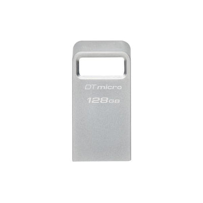 Memoria Pen Drive Kingston Data Traveler Micro DTMC3G2/128GB - USB 128 GB 3.2 Gen 1x1 - Argento