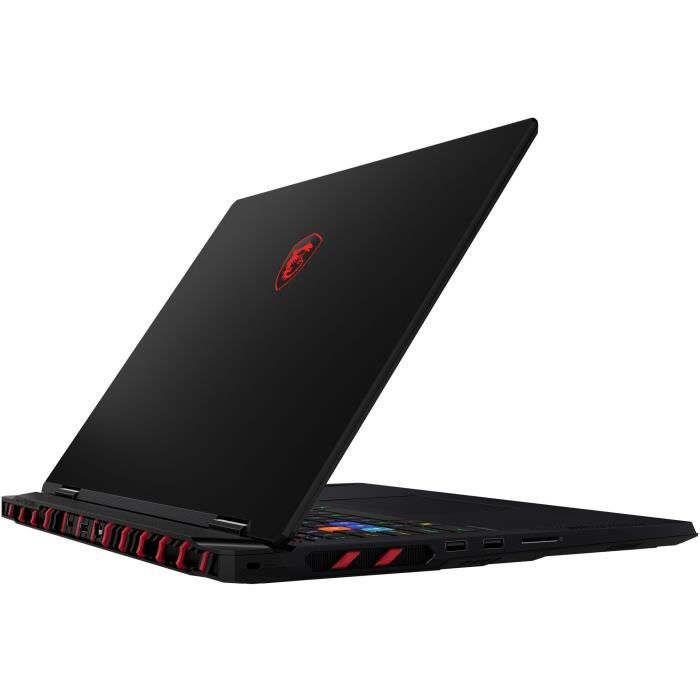 PC portatile da gioco - MSI - Raider 18 HX AI - 18 UHD+ MiniLED 120Hz - i9-285HX - 64 GB RAM - 4 TB SSD - RTX 5080 - Windows 11