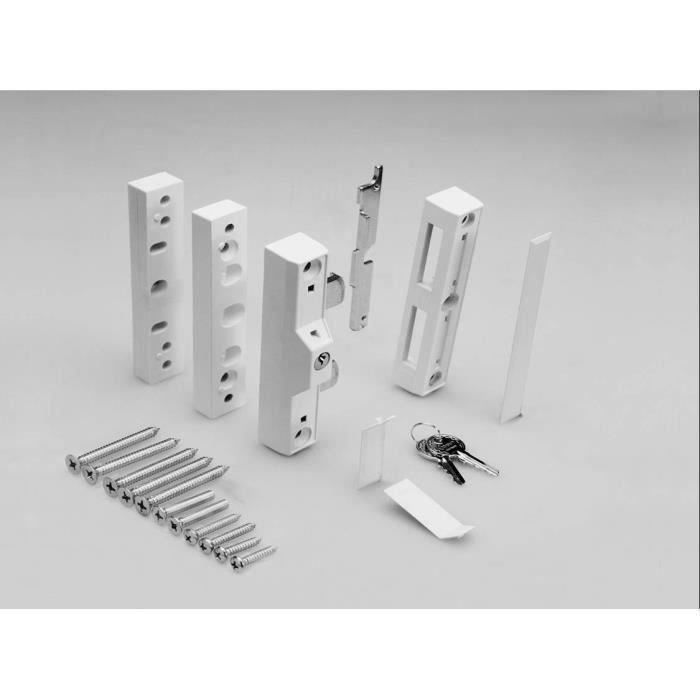 Serratura - ABUS - FTS3002 S KA AL0125 - Sicurezza per finestre in alluminio, legno, plastica - Chiave richiesta solo per l&