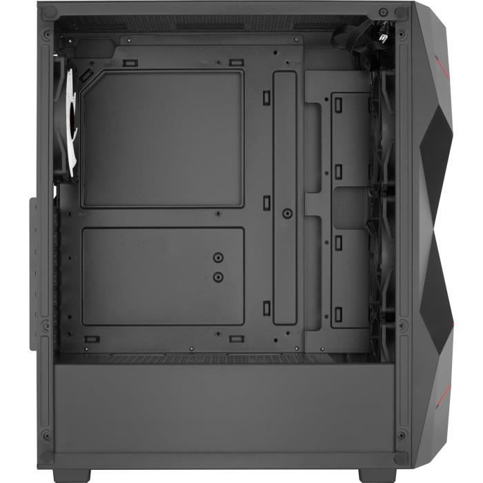 Case PC - AEROCOOL - Volcan G v1 (Nero) - Tower medio - Formato ATX - Senza alimentatore