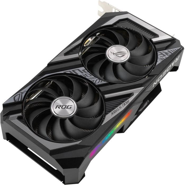 Scheda grafica - ASUS - ROG -STRIX-RX6600XT-O8G-GAMING AMD Radeon RX 6600 XT 8 GB GDDR6
