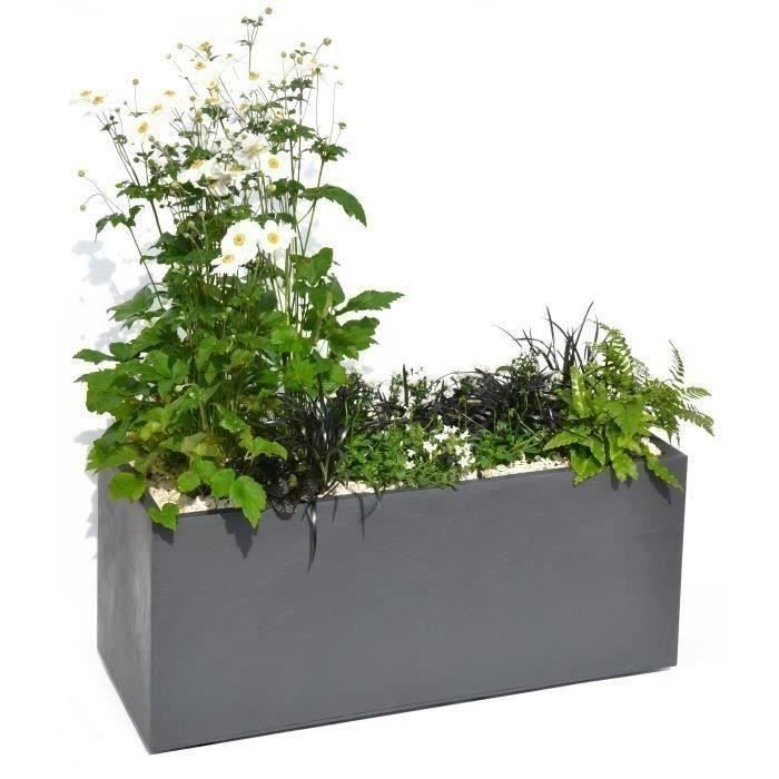Eda Jardiniere Volcania - 99,5 x 39 x 43 cm - 98 L - Gralet Grey