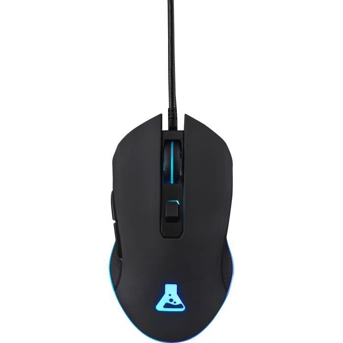 Combo da gioco 4 in 1 - Tastiera retroilluminata / Mouse retroilluminato / Cuffie + Tappetino per mouse - THE G-LAB - COMBO-ACTINIUM/FR