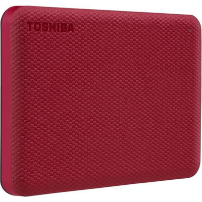 Disco rigido esterno - Toshiba - Canvio Advance - 1 a - rosso