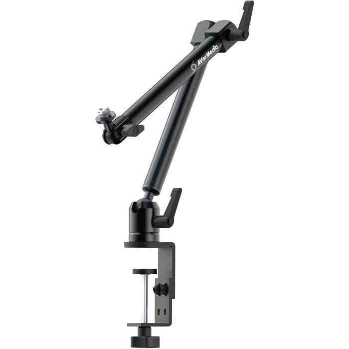 Braccio per microfono - AVERMEDIA - Braccio per Streamer BA311L - Solido - Carico 1,5 kg - Attacco manuale