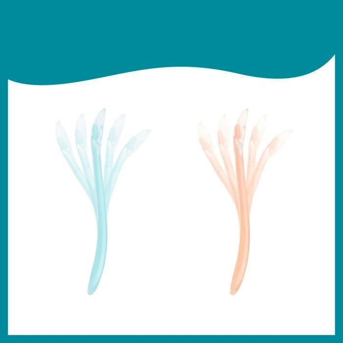 Cucchiai per neonati BABYMOOV - Cucchiai in silicone per la prima età